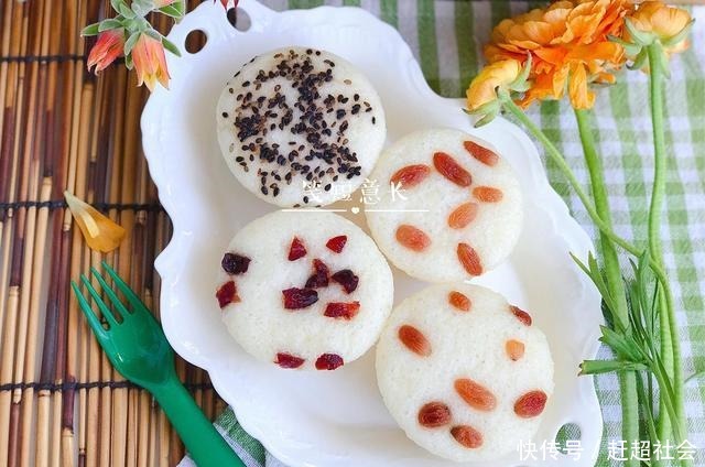 面包蛋糕吃腻了吗用蒸锅做大米糕,半斤米做10个,放凉也不回缩