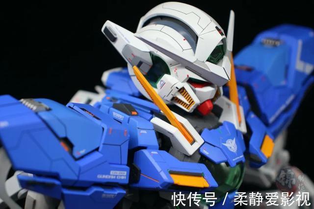 模型秀|高达模型秀:万代的PG能天使,作者超级认真