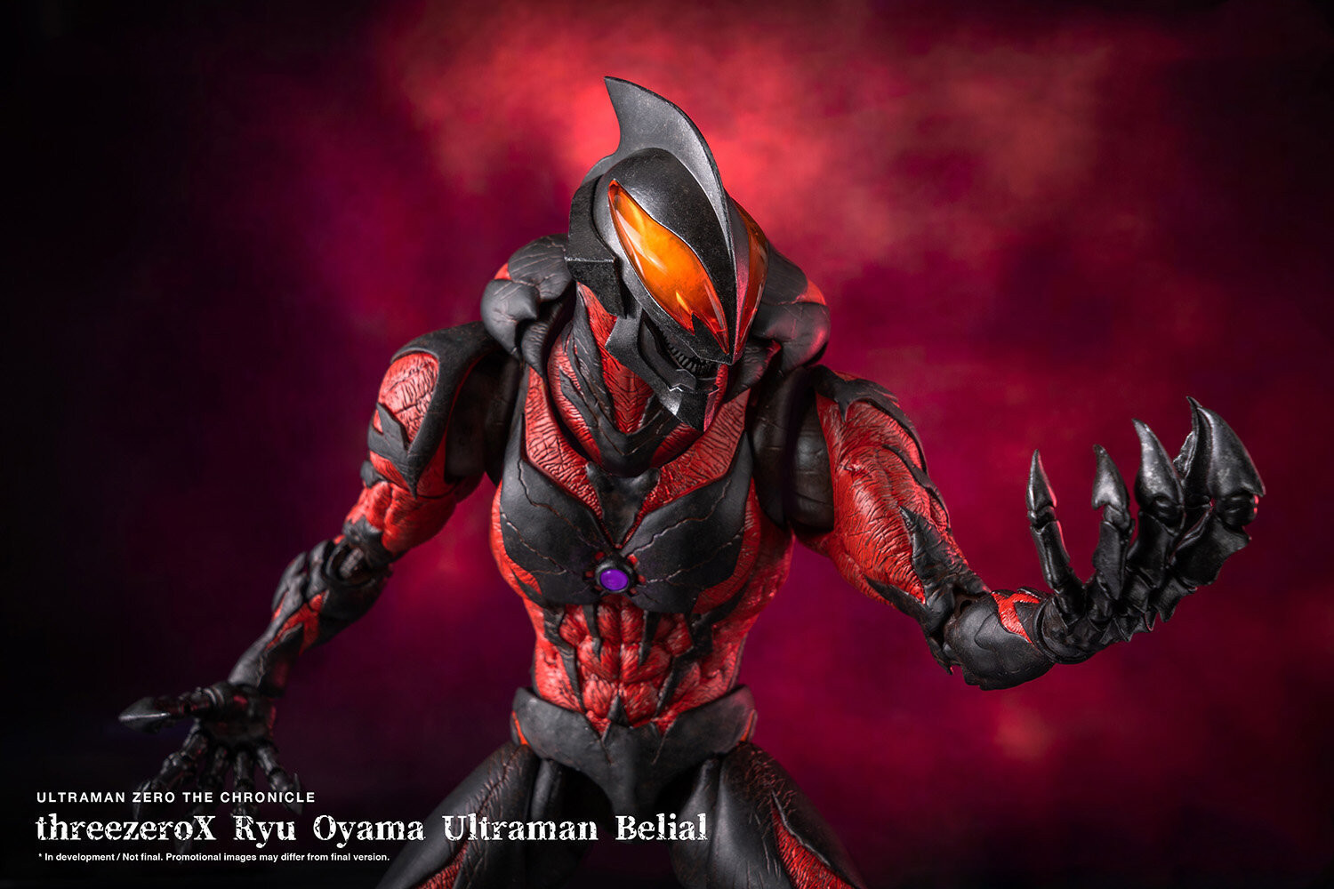 奥特曼|贝利亚奥特曼神级手办来了,全身87处可动,一看价格我扭头就走