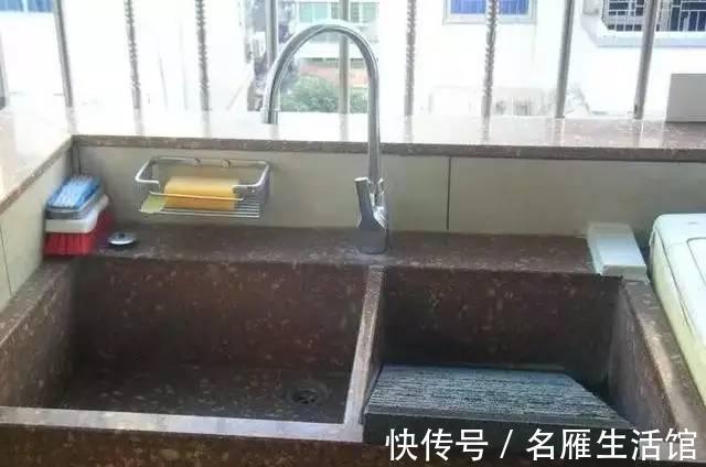 切排骨|砖砌厨柜和砖砌洗衣池,现在很流行,不砌一个太可惜了!