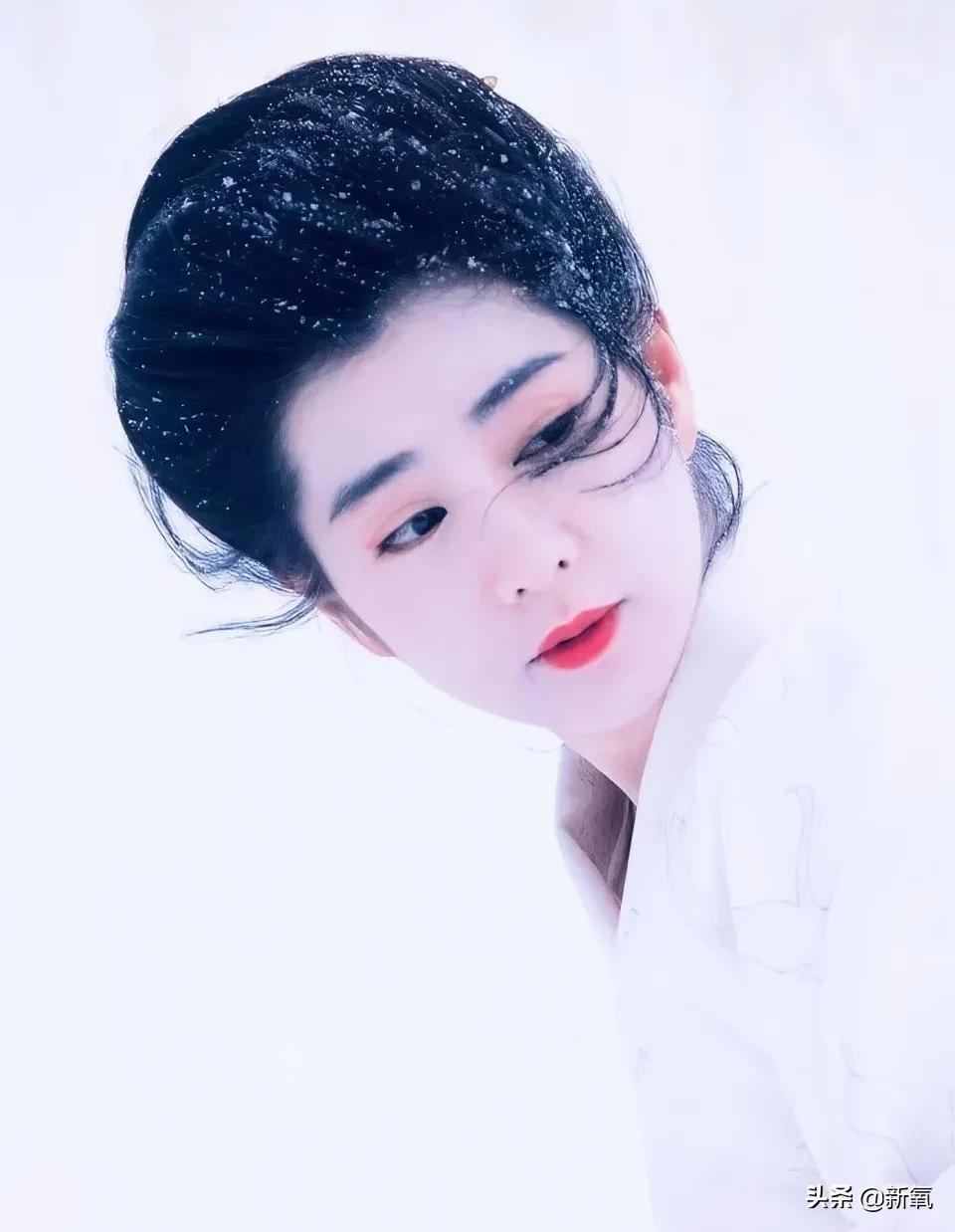 琼花|中日韩三国雪景美人PK，不一样的美感