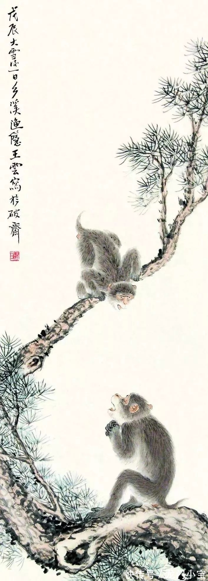 花鸟画$他46岁离去，上世纪二十年代名振京华，与齐白石同为一线花鸟画家