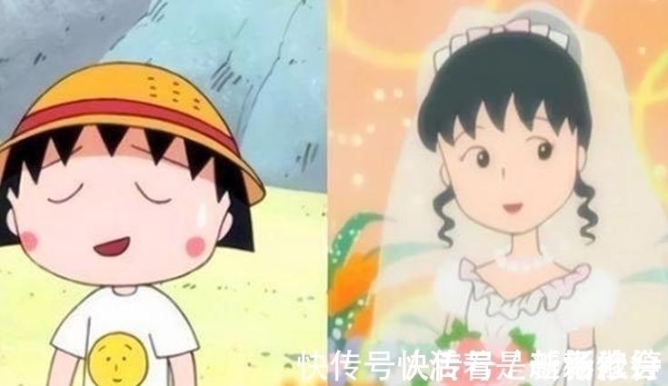 蜡笔小新|经典动漫角色长大时，蜡笔小新被恶搞，小丸子有两种形象