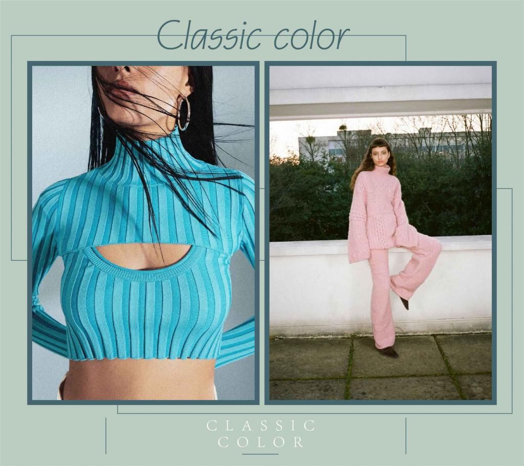 开春赶紧告别黑白灰，彩色毛衣有春日feeling，减龄又清新