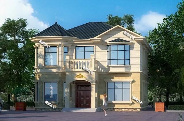 户型|听说近两年很流行自建别墅，尤其是带八角窗的，我也跟风来一栋