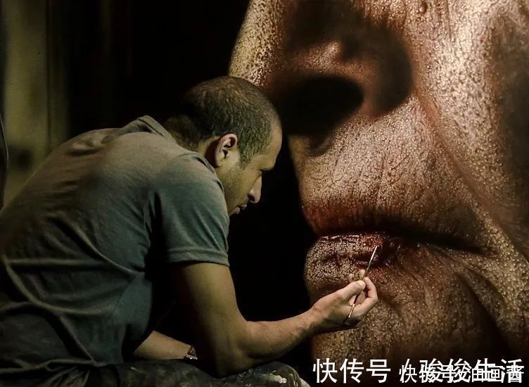 狂人@自称“狂人”的画家,画出极度写实的作品,照相机都被比下去了