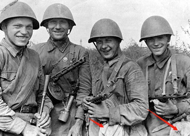 苏联红军|拿起波波沙，一起喊乌拉，二战苏联红军单兵携弹量一览