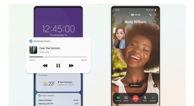 截图|三星发布Android 11设备升级公告 并放出多张OneUI 3系统截图