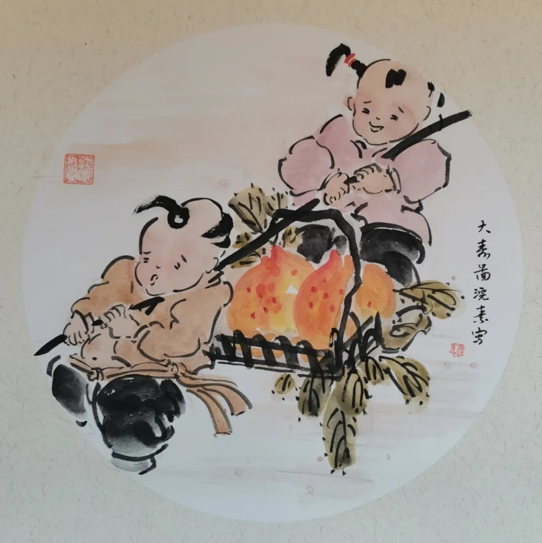 蔡玲!《书画南北方》一一《写意生活艺术组合》迎春中国画小品展