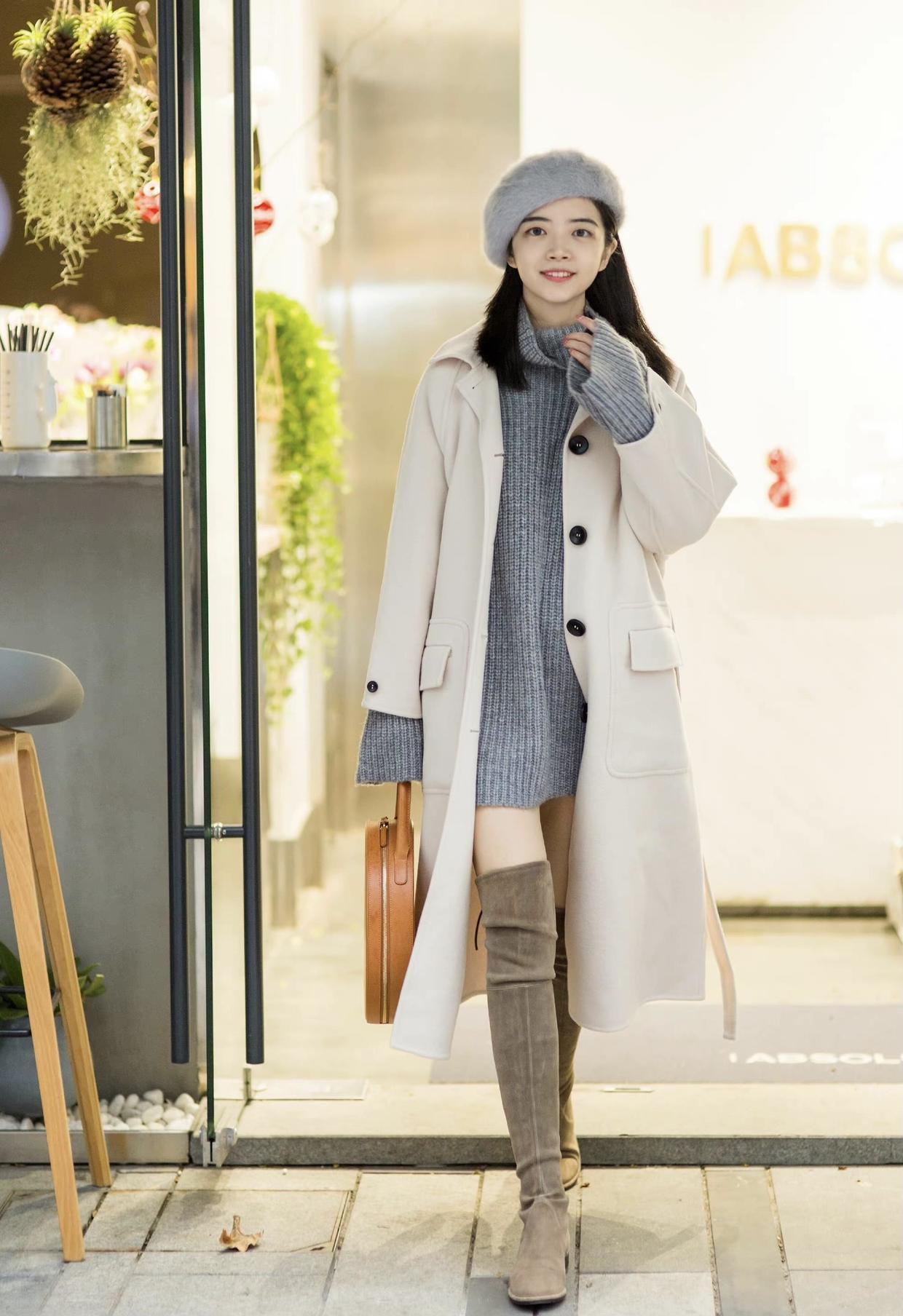 红与黑 降温后不要瞎打扮,瞧三木的“大衣”穿搭,入冬这么搭优雅又好看