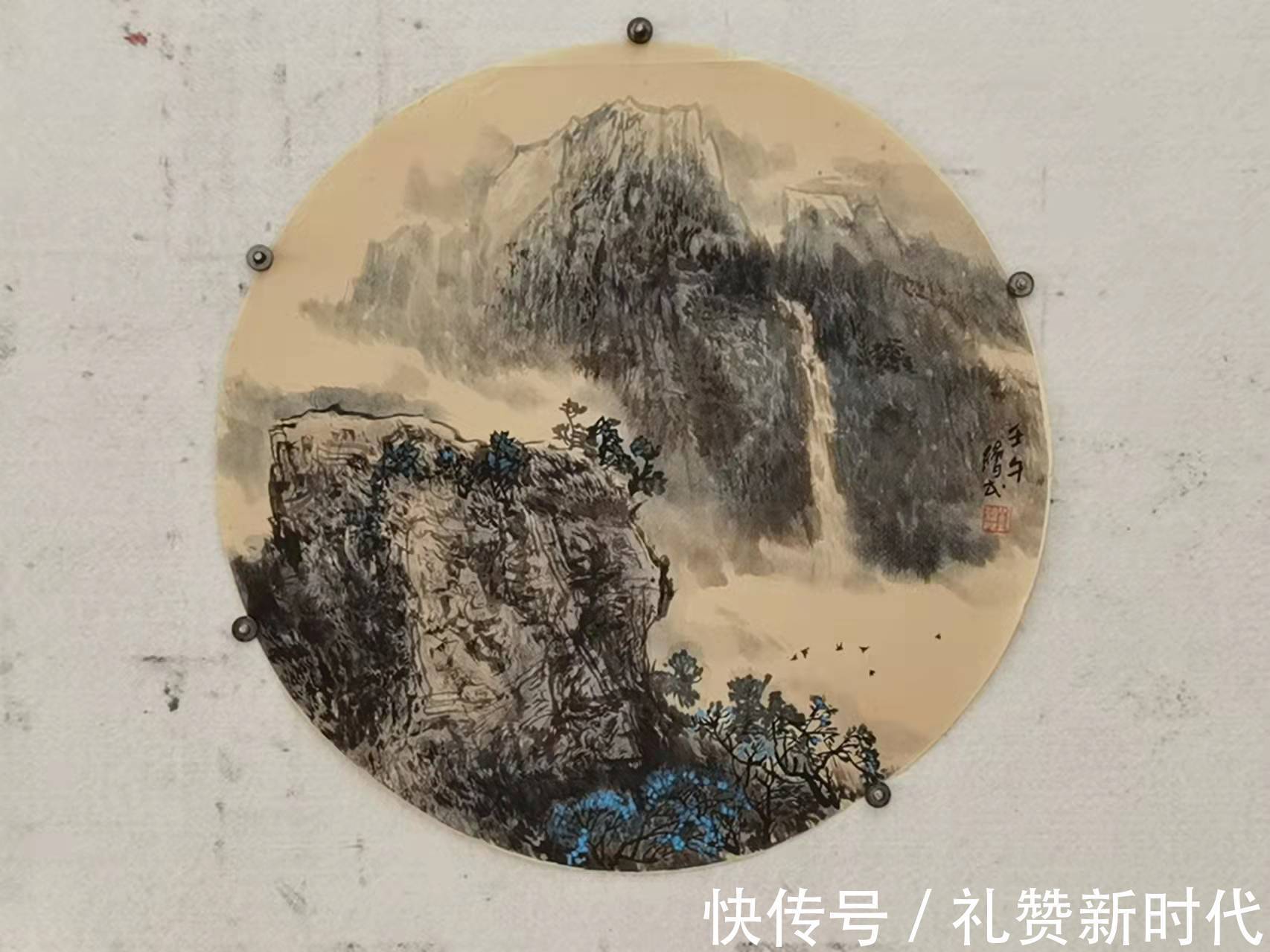 刘会民$2022刘会民贺新年山水系列作品欣赏