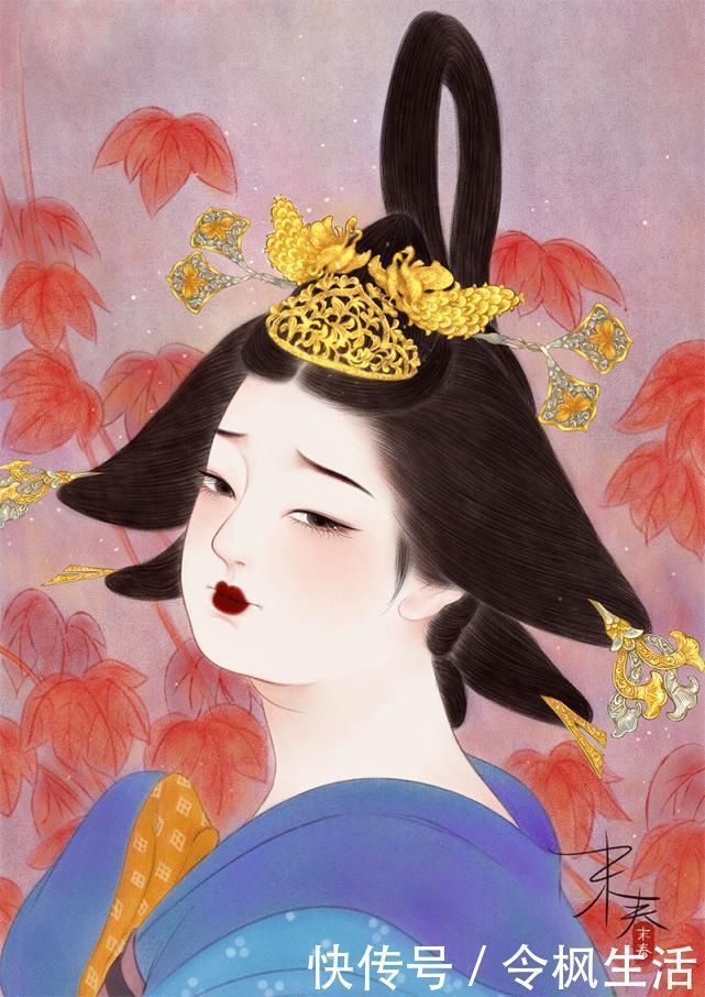 女子$中唐时期女子的妆容是怎样的很多人觉得“丑”,但我觉得很美