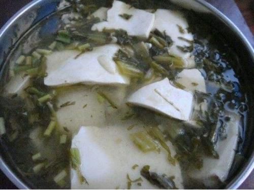 美食优选：青菜豆腐羹，凉拌芹菜花生米，口蘑西兰花，酸菜豆腐汤