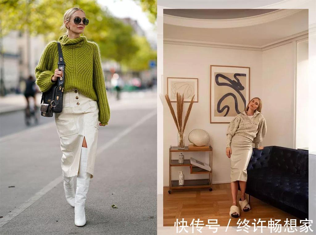 身材 谁说皮裙难驾驭教你根据身材来穿搭,不仅显瘦还很潮,快学起来