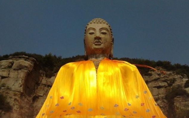 重见天日|蒙山大佛消失600年后重见天日,60米高大佛为何神秘失踪