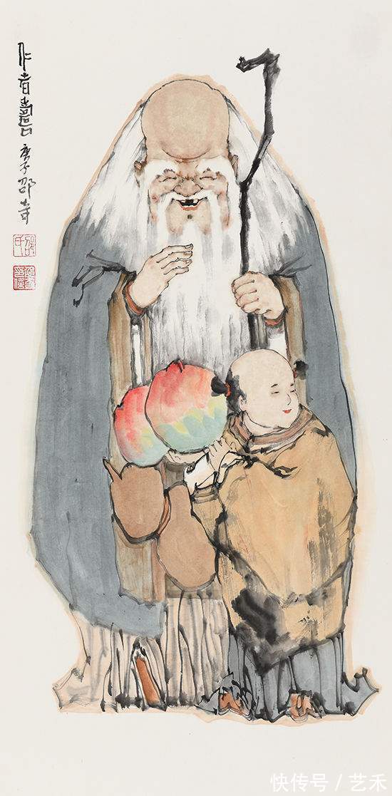 人物画!邵奇——中国艺术研究院人物画研究员/最具收藏价值艺术家