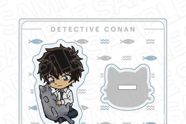 暹罗猫|名侦探柯南可爱猫猫周边第二弹,警校五人组上线,安室透抱暹罗猫