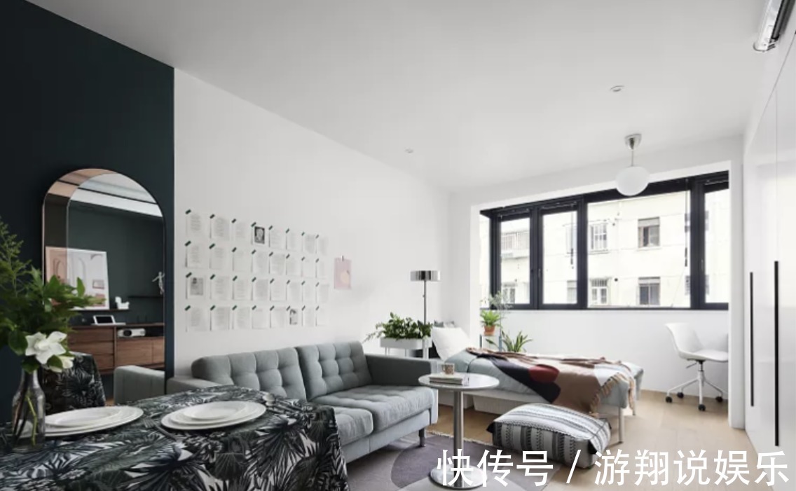 小房子|小户型要这么装，24㎡玄关秒变厨房和洗衣房，收纳翻倍方便实用！