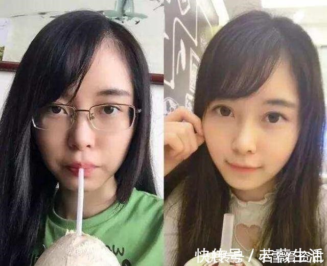 皮皮|从小近视的孩子和不近视的孩子，颜值差距有多大不止一星半点