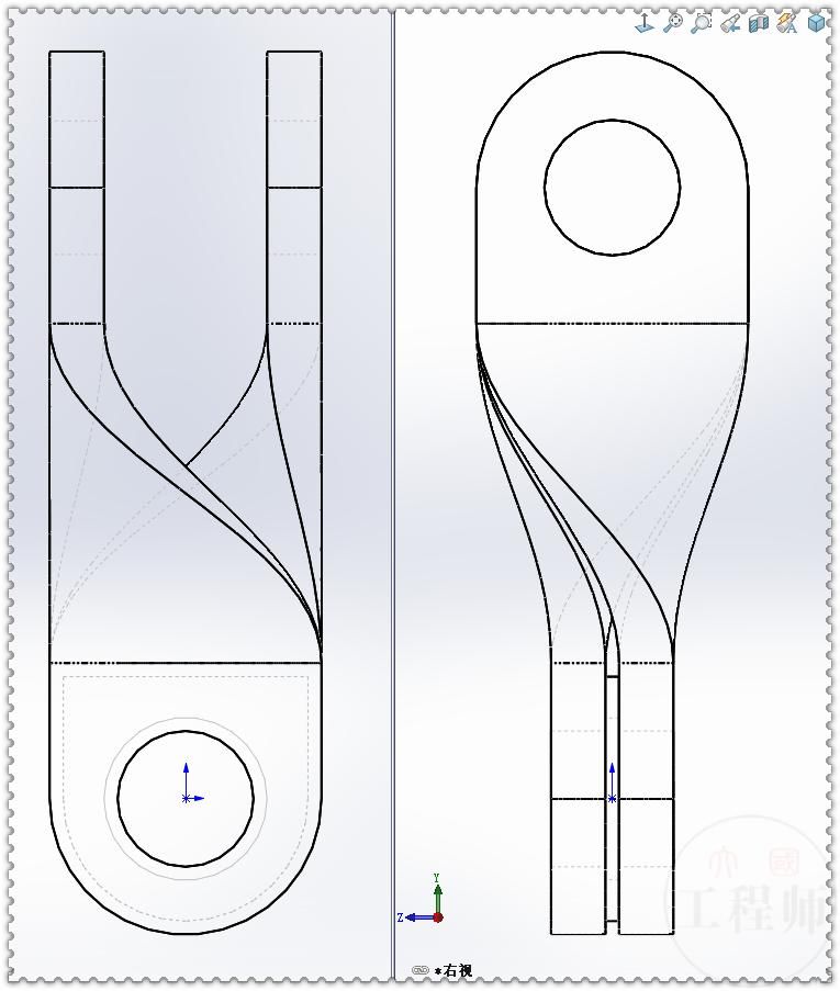  SolidWorks|在SolidWorks里用两种方法画这个扭转法兰