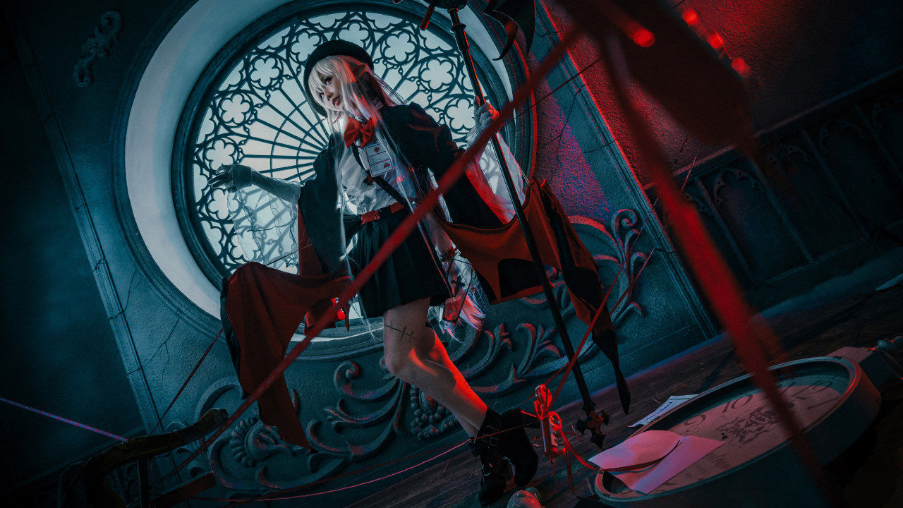 盛宴|明日方舟 华法琳巫异盛宴cosplay