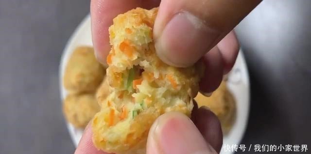 炸萝卜丸子的技巧,满足以下3个条件,担保外焦里嫩咸香酥脆