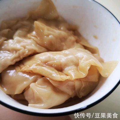 云吞|3分钟搞定早餐：鲜味拌云吞