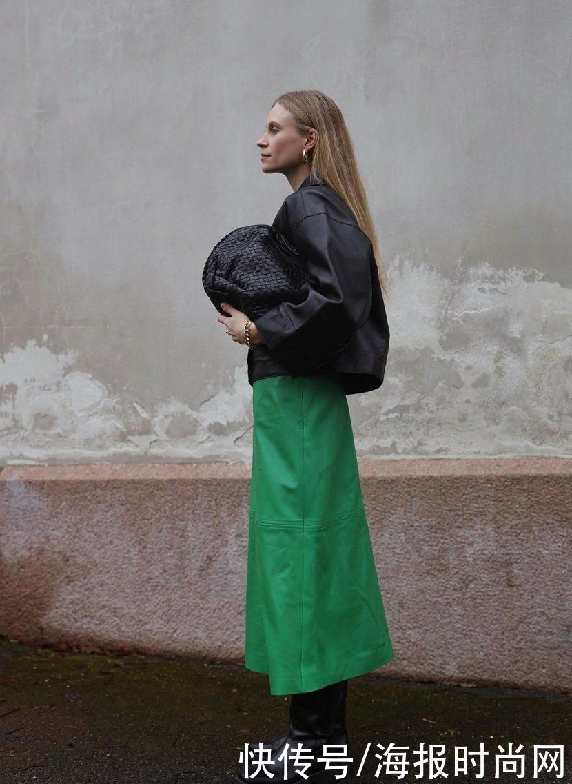 半裙|显瘦不挑人的半身裙，可能就是她们身上的这条了吧