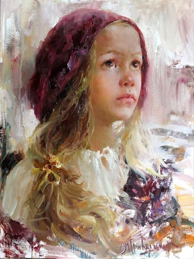 艺术学院!奔放的心:俄罗斯女画家安捷利卡超凡脱俗、别具一格的油画作品