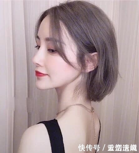 灰咖色|告别沉闷的黑色,这6款很火的发色,满足你的爱美心,大爱第6款