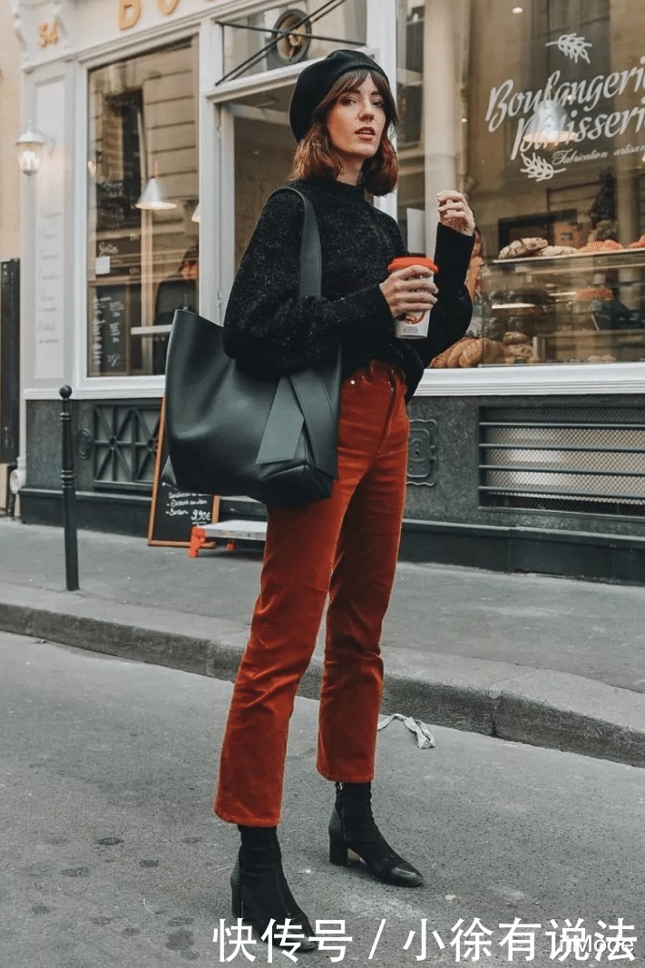 搭配|别再穿“打底裤”了,现在流行“裤子+靴子”!保暖又显瘦!