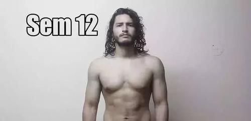 记录照|8个月，这个小伙用35张记录照告诉你，健身能带给身材多大改变