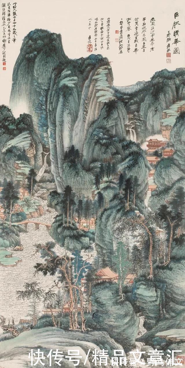 江堤晚景&最会仿画的艺术家,他仿的画,卖的比真迹都贵