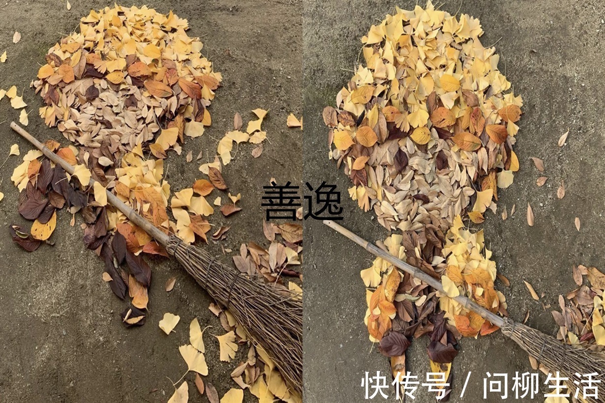 二次元|落叶也可以很二次元?看美术老师用树叶打造炎柱和皮卡丘等人物