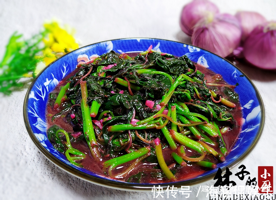 粉绿色|此菜吃一次,就等于给肠道做次大扫除,营养好吃,做法特简单