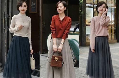 女人过了40岁穿搭要有质感，今年流行这样穿，洋气又减龄