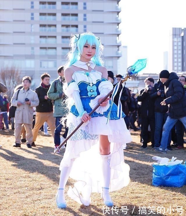 pl漫展cosplay冬展上的初音未来,各种同人和亚种公主殿下