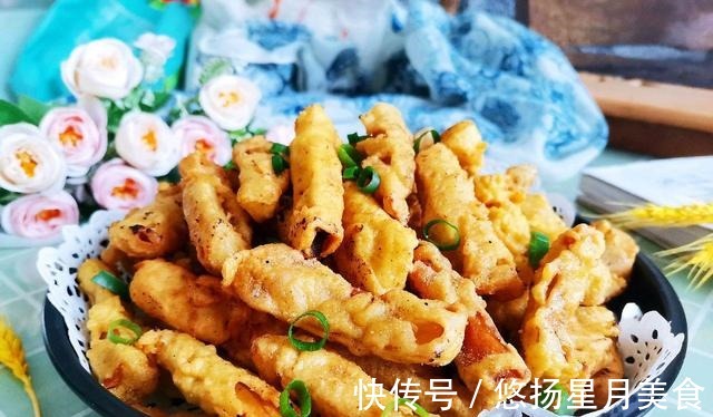 15一份的椒盐杏鲍菇，在家5元做完吃不了，外酥里嫩，太香了！