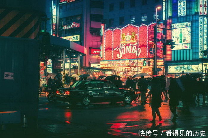 不夜城|夜色下的日本东京 就是一个不夜城