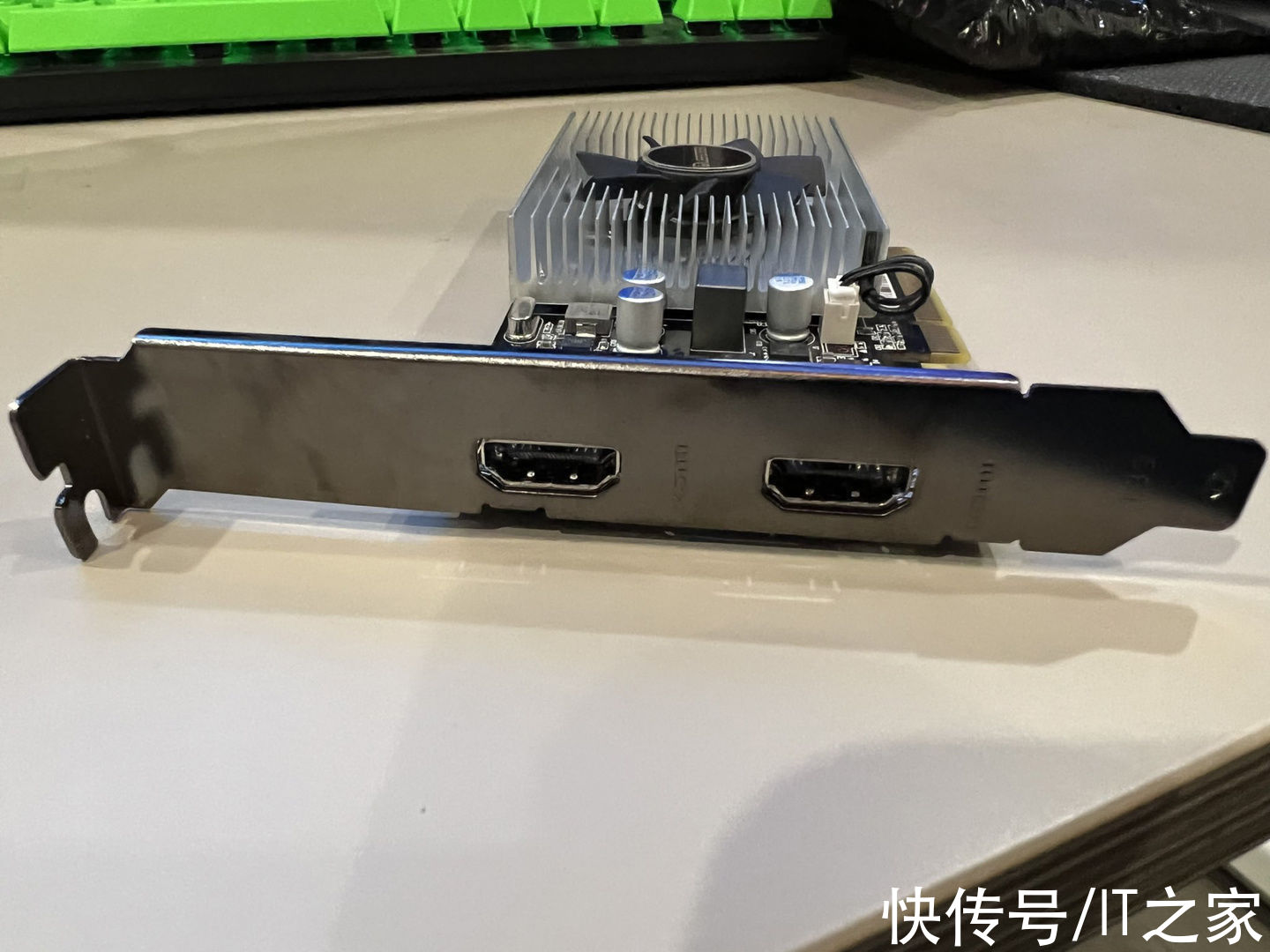 zed|丽台 GT1010“亮机卡”曝光，双 HDMI 接口