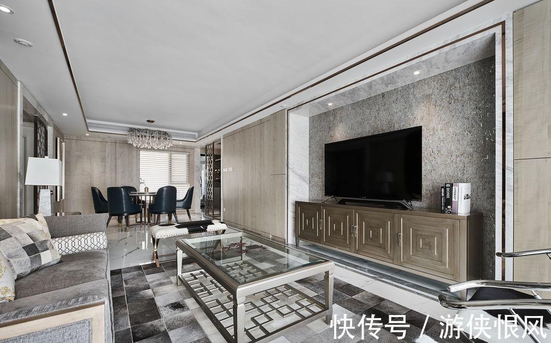 空间|浓郁的浪漫轻奢氛围，打造唯美三居室，让生活变得丰富立体