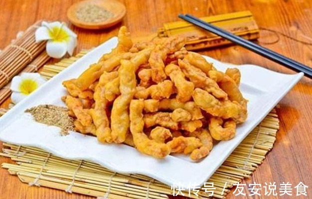 炸酥肉用淀粉还是面粉教你一招，炸出的酥肉香脆可口！