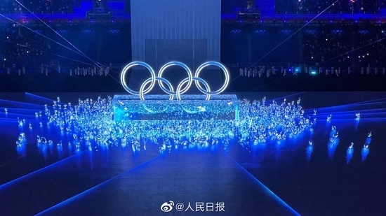 五环|好美！ 14年后鸟巢再次升起五环