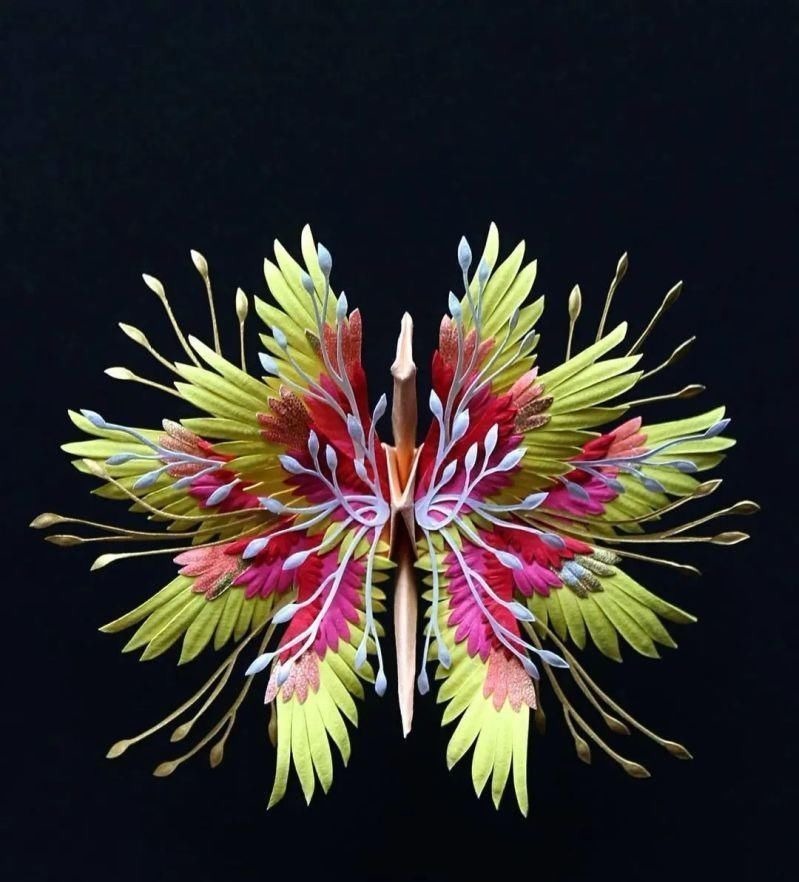 灵感$抑郁小哥把一只2毛钱的千纸鹤折成了我买不起的样子,不但病好了还年入百万