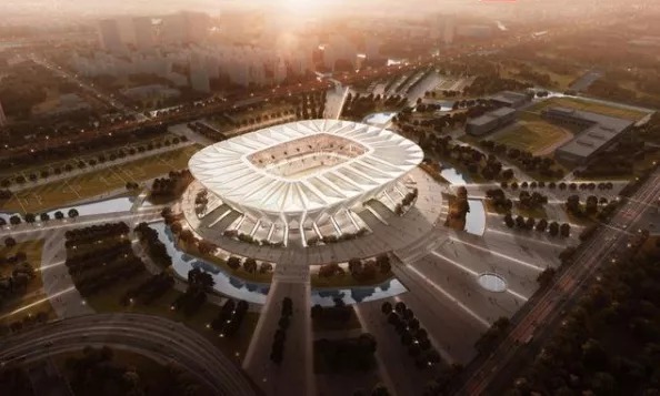 足球场|江苏首个专业足球场落户昆山!