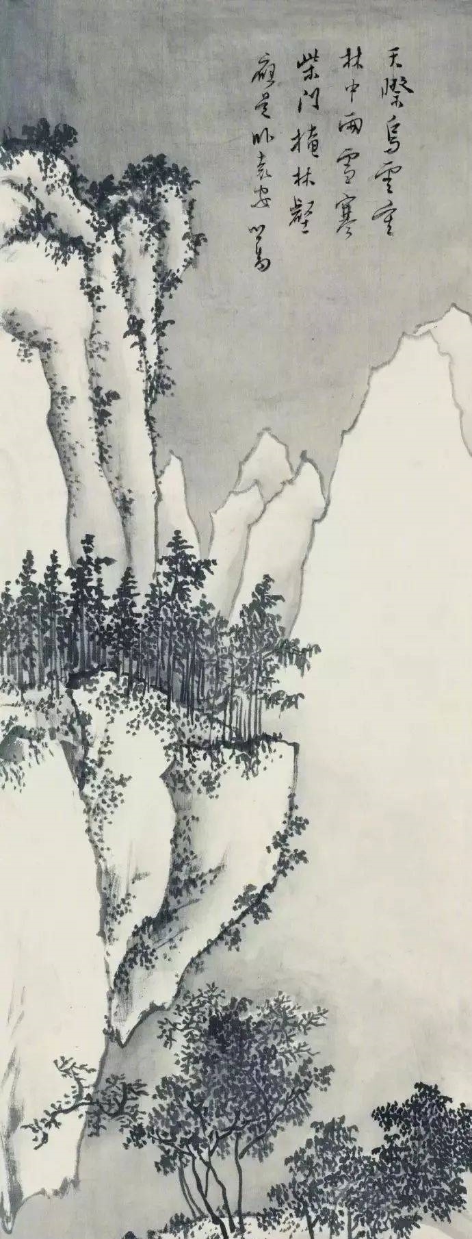 冬日来临,赏溥儒雪景山水