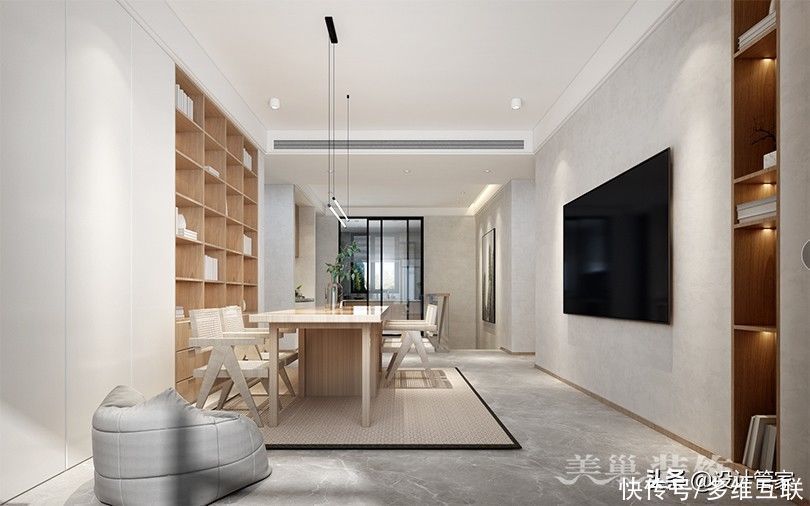 嵌入式|140平浪漫舒适的小复式,返璞归真的空间,日子过得精致惬意