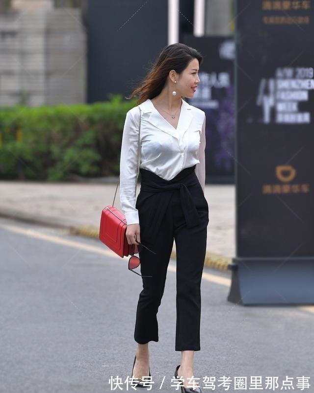 仙女本仙 打底裤搭配鞋子穿出优雅效果,成熟稳重精致,仙女本仙!