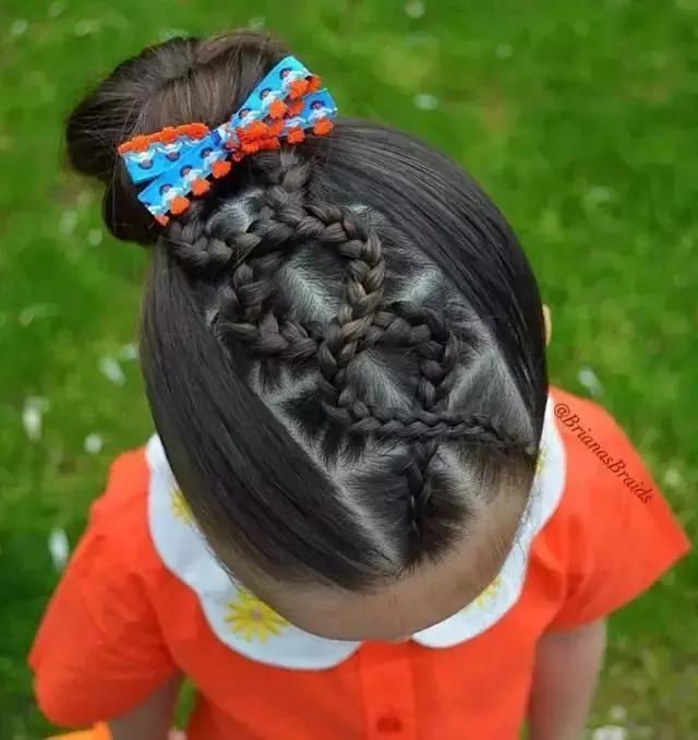 编发 72款好看的儿童编发,有闺女了就要给她编这样的发型,宝妈快收藏