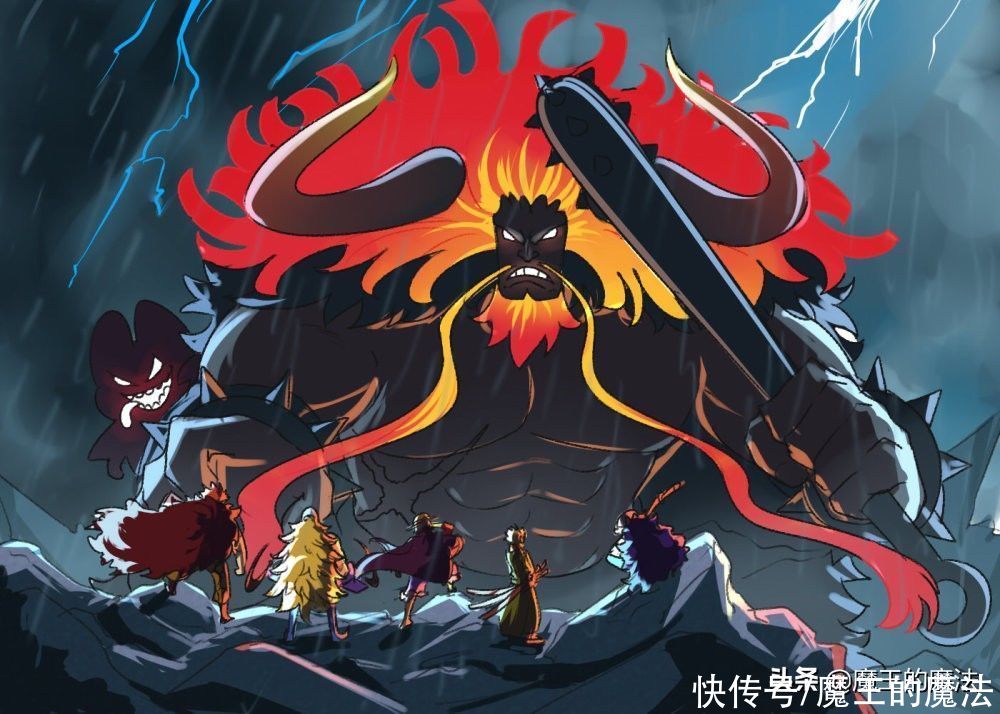 海贼王|海贼王：桃之助要变成桃太郎，凯多面临挑战，三大高手对应狗猴鸡